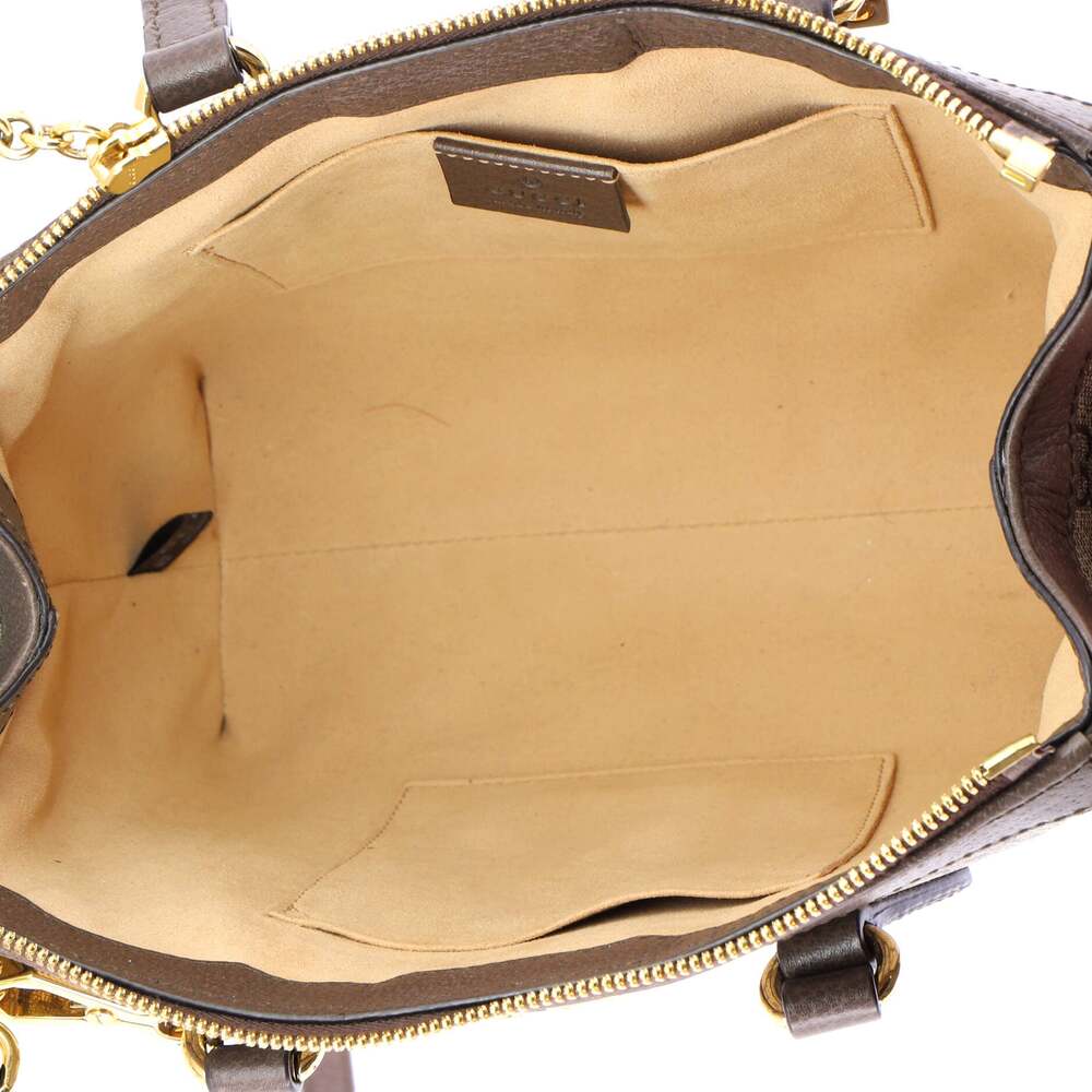 Gucci Ophidia Top Handle Tote Gg Coated #249527G18B - Picture 5 of 7